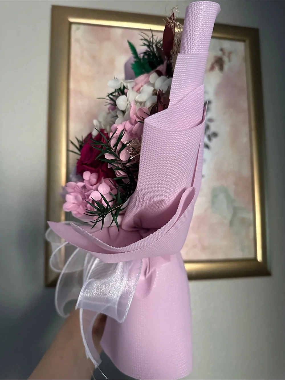 💐 Romantic Pink & Fuchsia Floral Bouquet💐